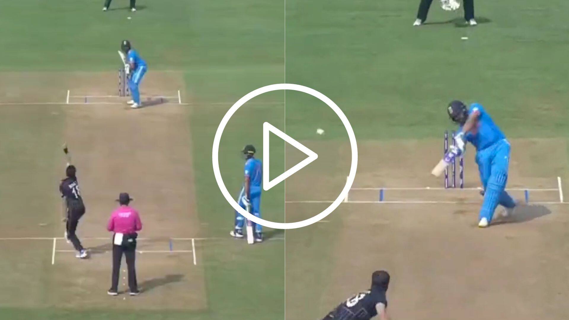 [Watch] Rohit Sharma 'Slaps' Trent Boult For 'Enormous' Six; Wankhede Goes Berserk